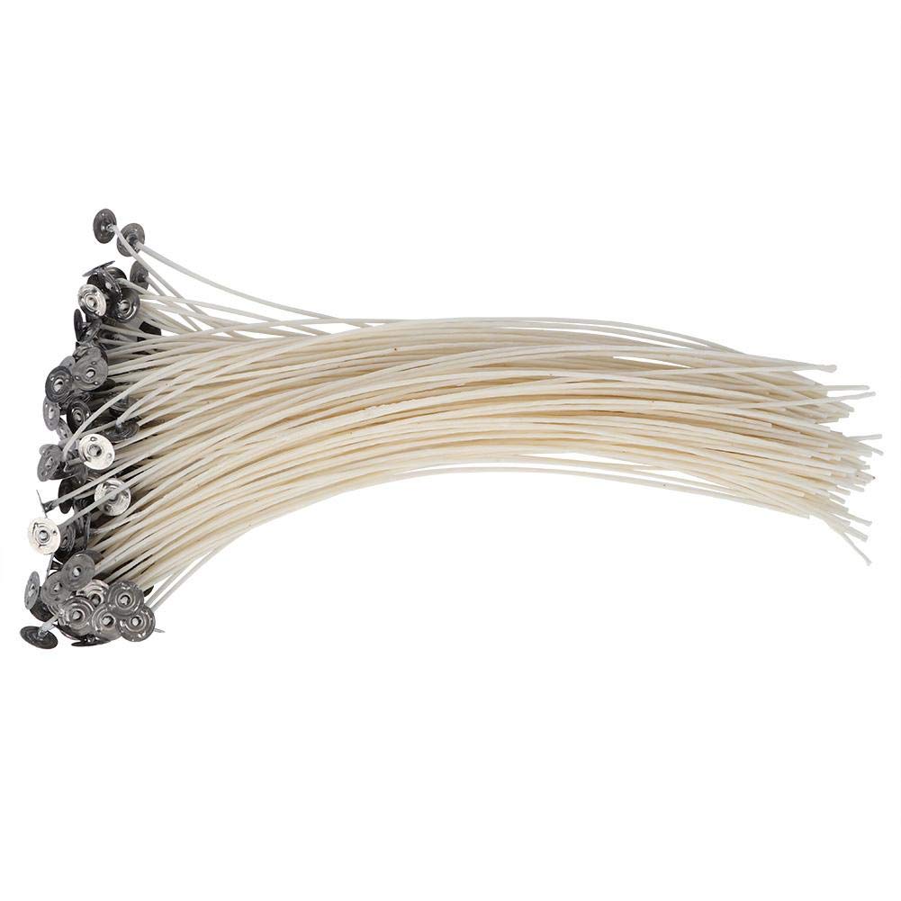 100 Pcs Eco-Friendly Low Smoke Candle Wicks - 30cm Cotton Wick for DIY Candle Making, Handmade Wax Melts & Aromatherapy Candles - Perfect for Home Decor, Gifts & Relaxation