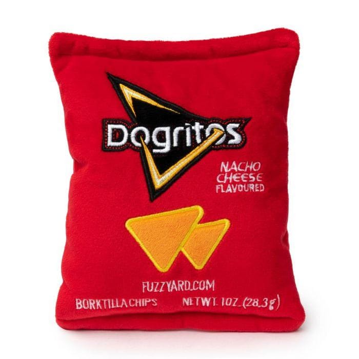 Fuzzyard Dogritos Dog Toy - Chew-Resistant & Interactive Pet Toy for Small & Medium Dogs - Perfect for Playtime, Training & Bonding