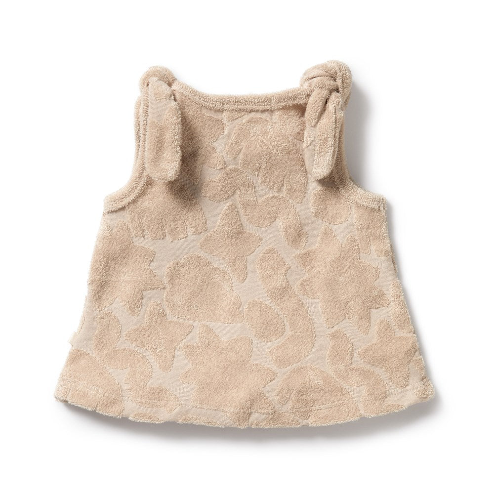 Organic Cotton Baby Terry Singlet - Soft & Breathable for Newborns & Infants | Perfect for Playtime, Sleep & Everyday Comfort