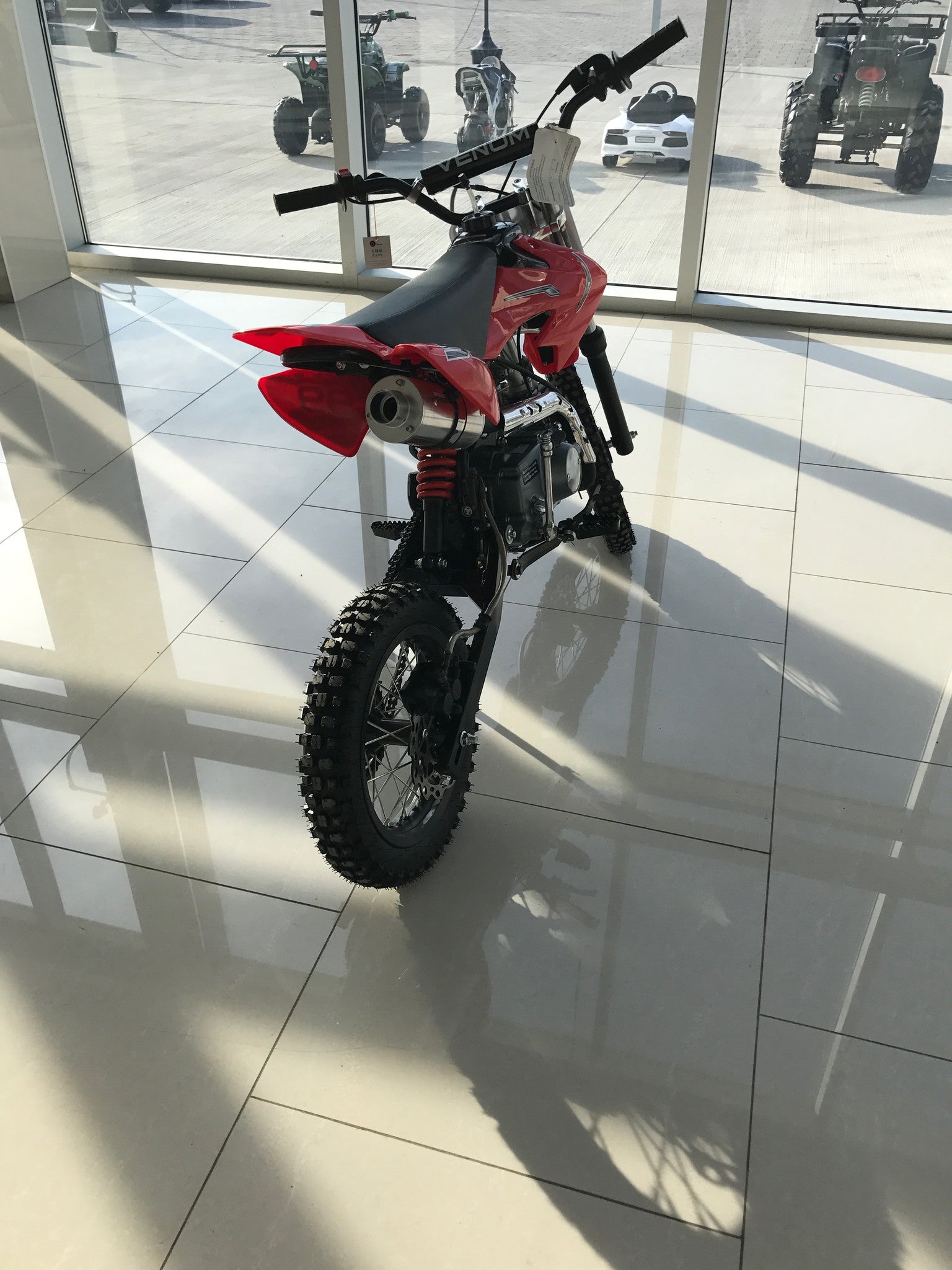 125cc Venom Dirt Bike 4 Stroke - Mamba Off-Road Motorcycle for Adults & Teens - Perfect for Trail Riding, Motocross & Backyard Adventures