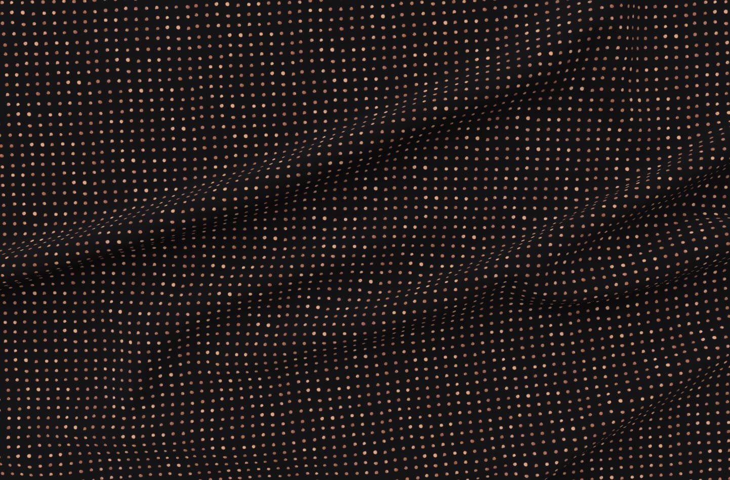 Copper Grid Dots Printed Minky Fabric Fat Quarter - Soft Plush Fabric for Sewing Baby Blankets, Quilt Backing & DIY Craft Projects - Perfect for Nursery Decor, Gift Making & Home Sewing Projects