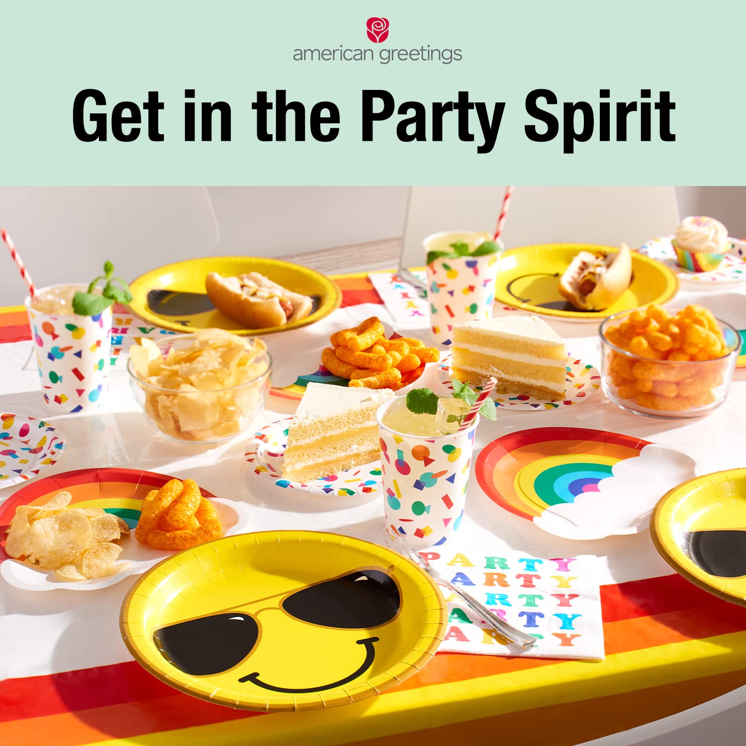 American Greetings Bachelorette Party Supplies - I Do Crew 22 oz Plastic Cups (8-Pack) for Bridal Showers, Wedding Receptions & Girls Night Out