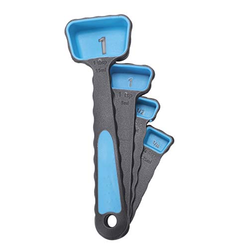PRAV® 8-Piece Silicone Measuring Cups and Spoons Set - Collapsible Kitchen Tools for Baking, Cooking, and Meal Prep | Perfect for Home Chefs, Bakers, and Food Enthusiasts