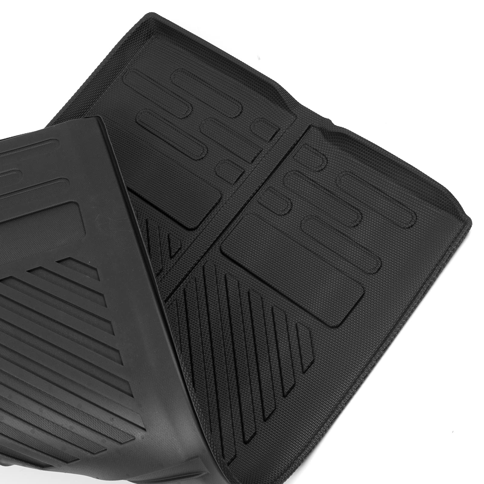 Rongtaod Cargo Mat for 2021-2025 Ford Bronco 2 Door | Heavy Duty Trunk Liner & Back Seat Cover Protector | Waterproof & Non-Slip Accessories | Perfect for Off-Roading, Camping & Daily Use