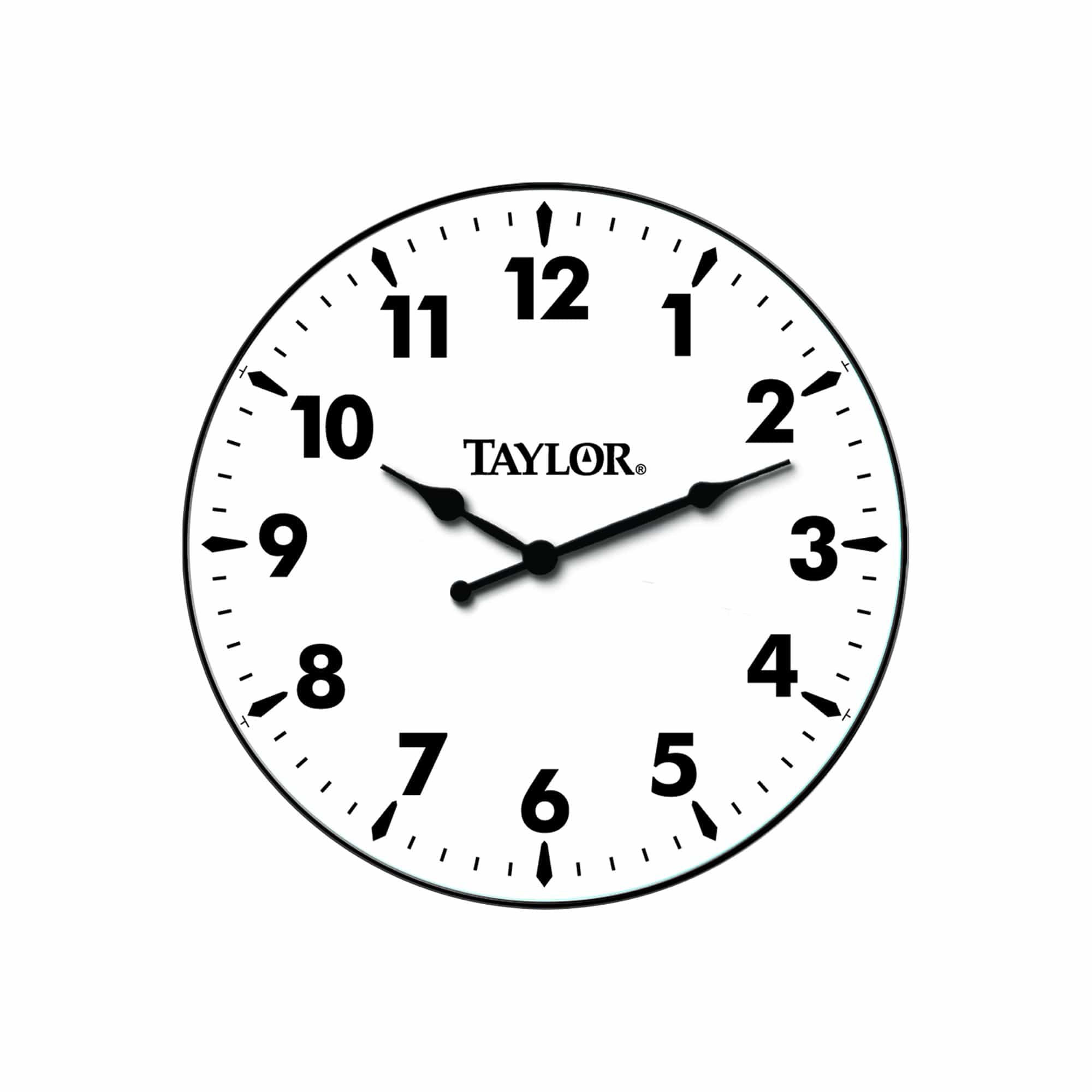 12 Inch Metal Patio Clock - Rustproof Outdoor Wall Clock with Roman Numerals - Perfect for Garden, Backyard, Porch and Patio Decor