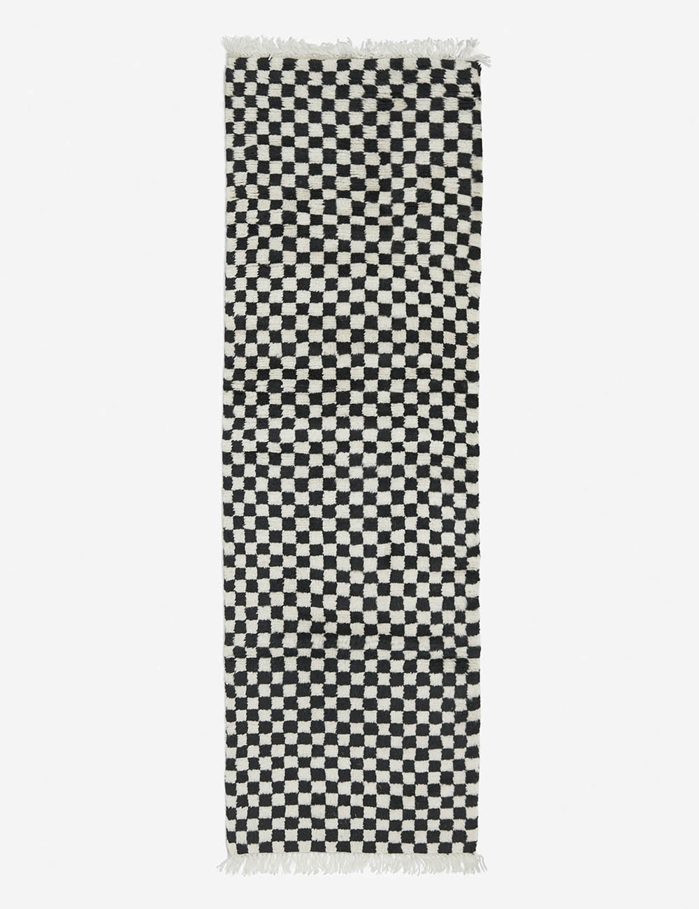 Checkerboard Hand Knotted Wool Rug Swatch 18x18 by Sarah Sherman Samuel - Stylish Home Decor for Living Room, Bedroom & Office