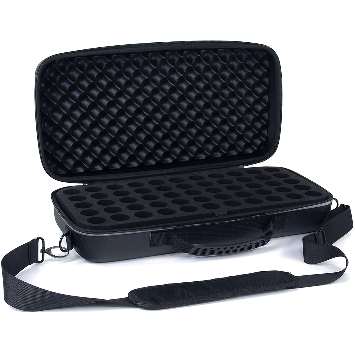 Holder Ink® Tattoo Ink Travel Case - Portable Organizer for 1oz Bottles (Holds 55 Ink Bottles) | Perfect for Tattoo Artists On-The-Go & Studio Organization