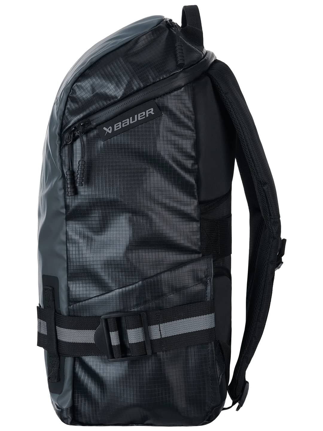 Bauer Hockey Tactical Backpack for Men & Women - Durable Black Sports Bag for Hockey Gear, Travel & Gym - Perfect for Players, Coaches & Fans