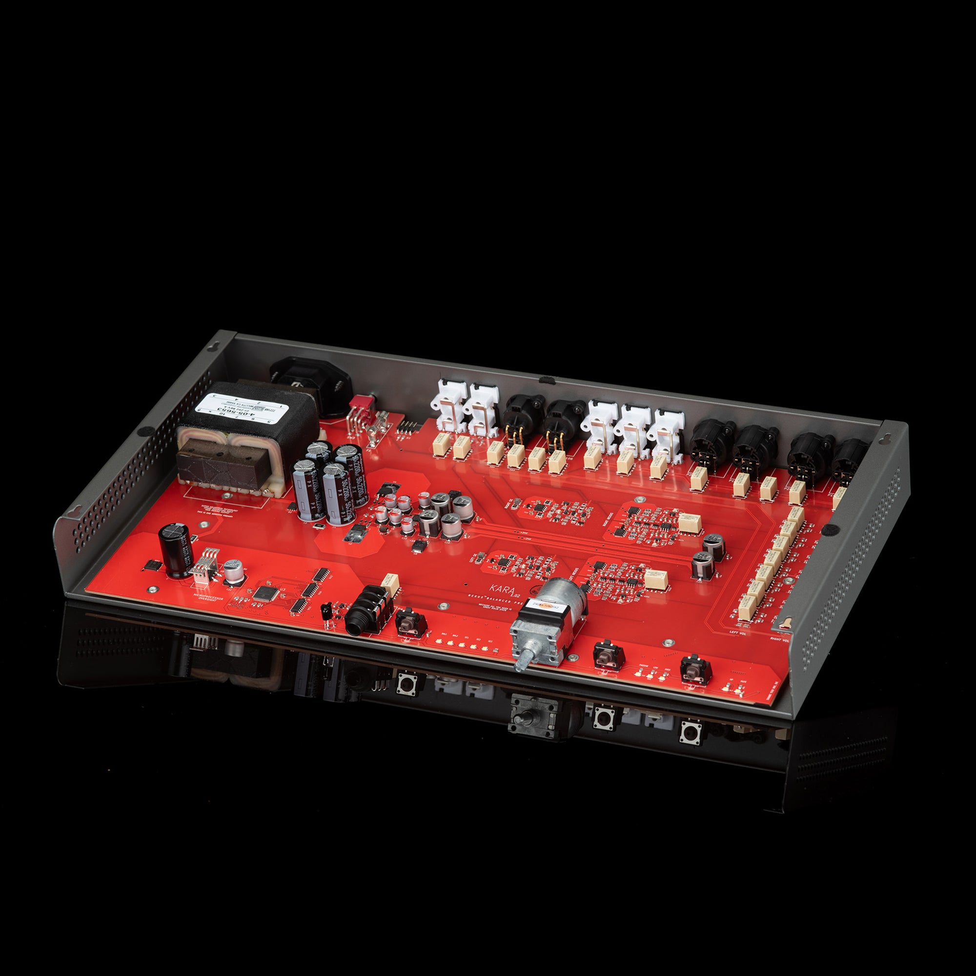 Schiit Audio Kara F Preamp & Headphone Amplifier - High-End Audio Equipment for Home Studio & Audiophile Listening