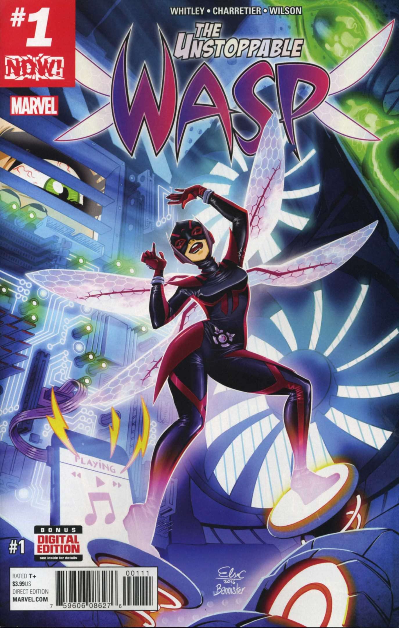 The Unstoppable Wasp #1 VF/NM Marvel Comic Book - Rare Collectible for Superhero Fans & Comic Collectors | Perfect for Display, Gifts & Investment