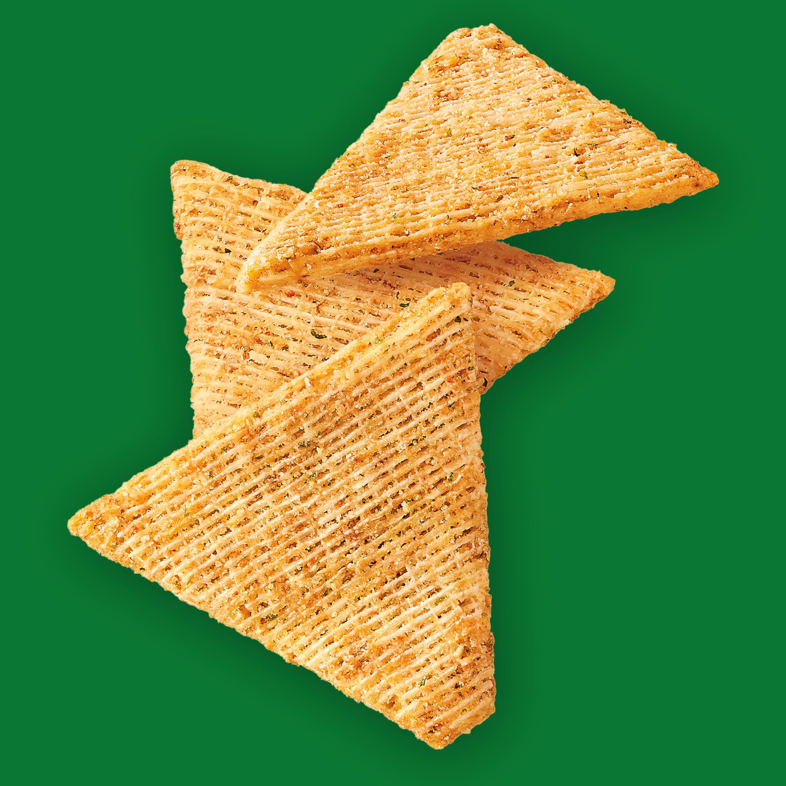 Triscuit Thin Crisps Zesty Jalapeno Whole Grain Wheat Crackers - Healthy Snacks for Lunch, Office & Parties - Bulk Pack of 6 (7.1 oz Each) - Perfect for Picnics, School Snacks & On-the-Go Munching