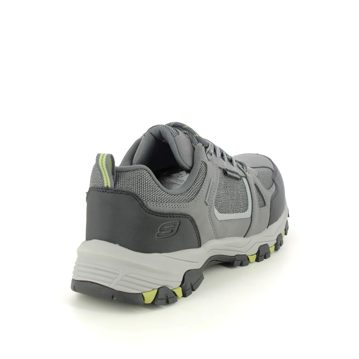 Skechers Selmen Forel Waterproof Walking Shoes for Men - Comfortable Lightweight Hiking & Outdoor Shoes - AW23 Charcoal - Perfect for Trail Walking, Travel & Everyday Wear