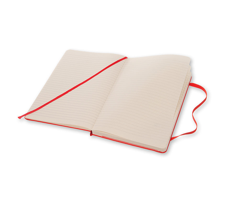 Moleskine Limited Edition Coca-Cola Themed Ruled Notebook - Red Hard Cover for Journaling, Sketching & Collectors