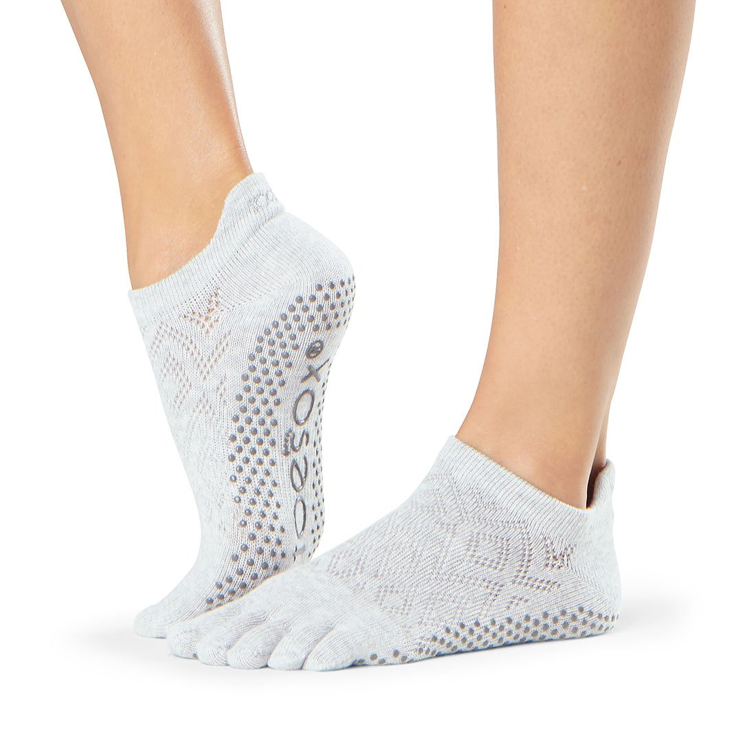 ToeSox Low Rise Grip Socks for Yoga, Pilates & Barre - Non-Slip Workout Socks with Arch Support for Women