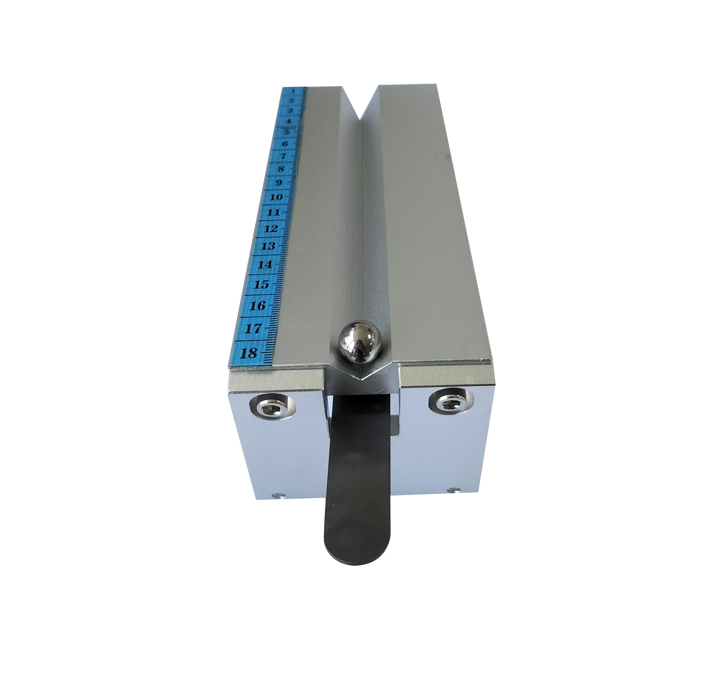 ASTM D3121 Rolling Ball Tack Tester with Steel Balls - Low-Tack Adhesive Testing Device for Quality Control | Perfect for Pressure-Sensitive Tape, Label, and Sticker Adhesion Testing in Manufacturing Labs