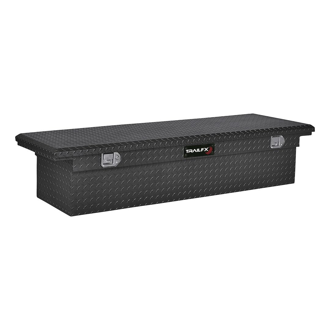 TRAILFX 120723 Heavy Duty Tool Box - Durable Metal Tool Storage for Mechanics, Contractors & DIY - Perfect for Garage, Workshop & Job Site Organization