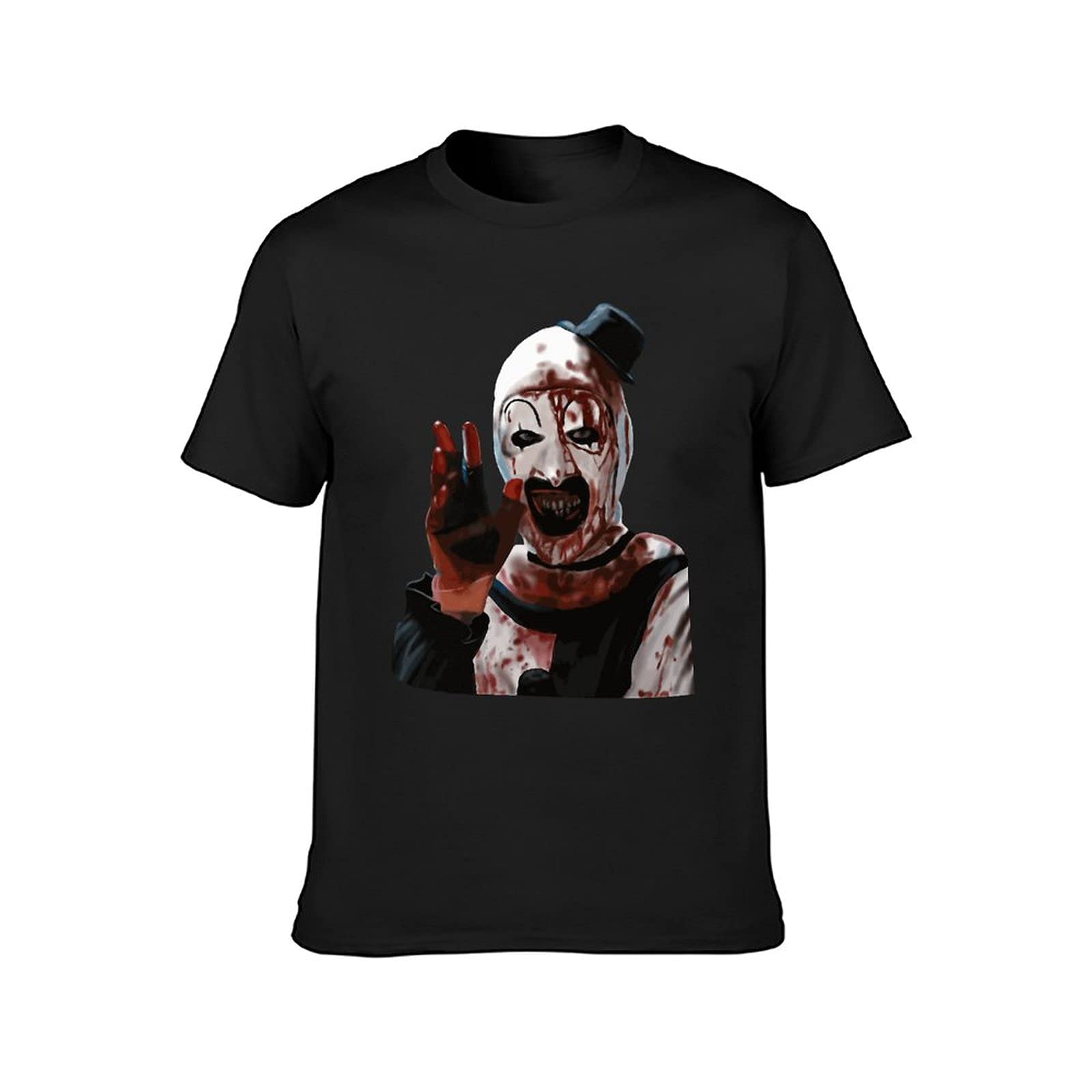 Horror Movie Mens T-Shirt | Scary Film Merch Cotton Tee | Airkungfu Graphic Tee | Gifts for Horror Fans | Perfect for Halloween, Movie Nights & Horror Conventions