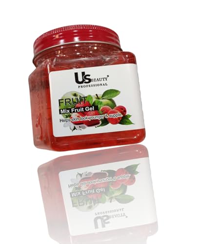 USBEAUTY® Mixed Fruit Flavored Lip Gloss - Hydrating & Shiny Lip Gel for Daily Moisture & Natural Look - Perfect for School, Work, and Date Night