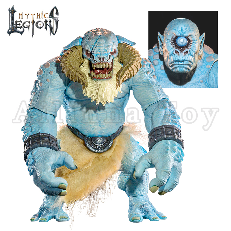 Mythic Legions 1/12 Scale 12-Inch Ice Troll 2 Action Figure by Four Horsemen Studios - Fantasy Battle Collectible for Display & Role-Playing Games