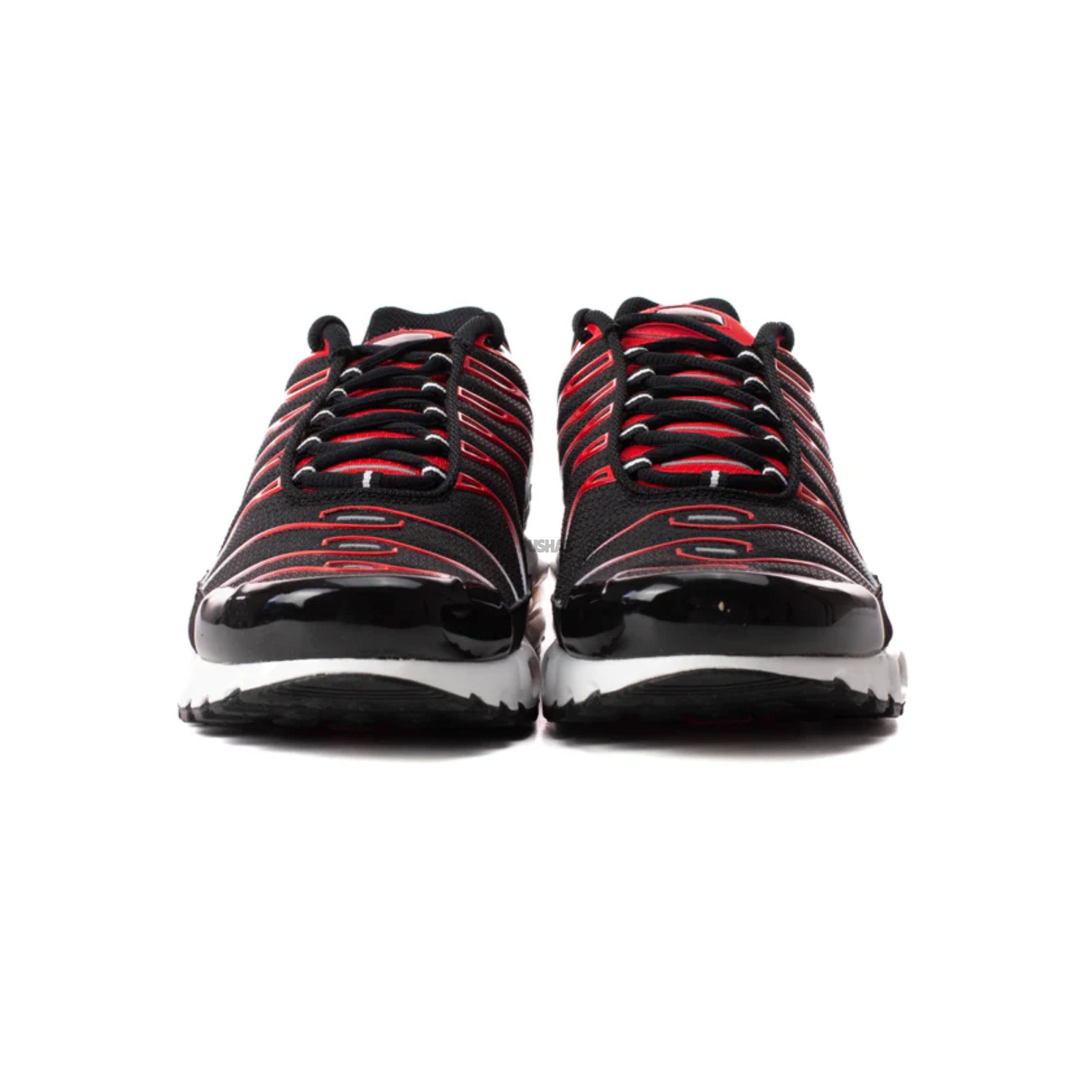 Nike Air Max TN Plus 'Black White University Red' Men's Running Shoes (2022) - Perfect for Gym Workouts, Jogging & Streetwear Fashion
