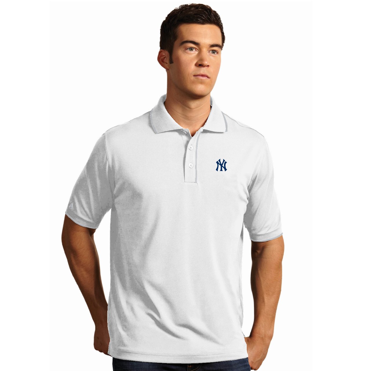 Antigua Men's Elite Performance Polo Shirt - Moisture-Wicking, Breathable & Comfortable for Golf, Tennis & Casual Wear