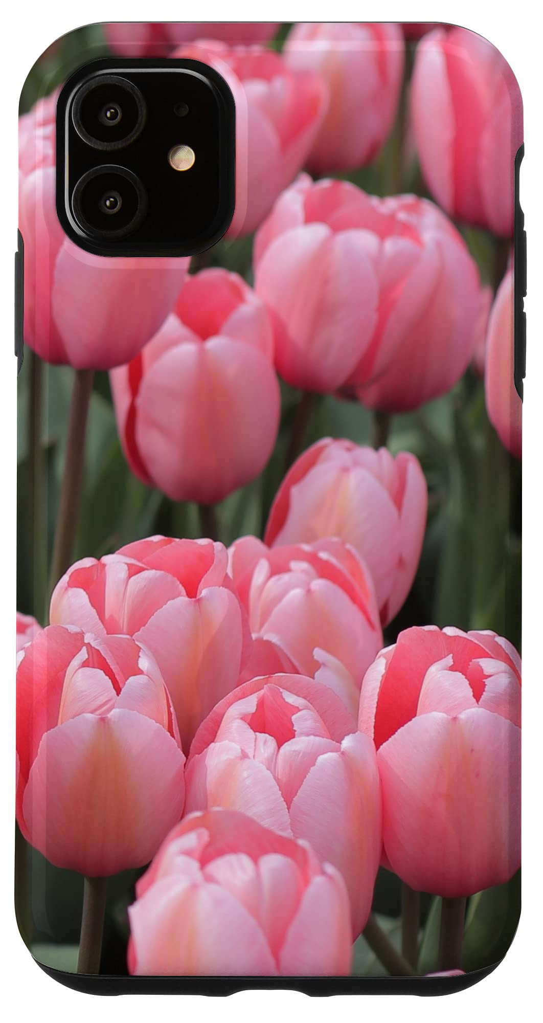 Premium iPhone 11 Case with Tulip Floral Design - Shockproof Slim Protective Cover for Women & Girls - Perfect for Daily Use, Travel & Gift Giving
