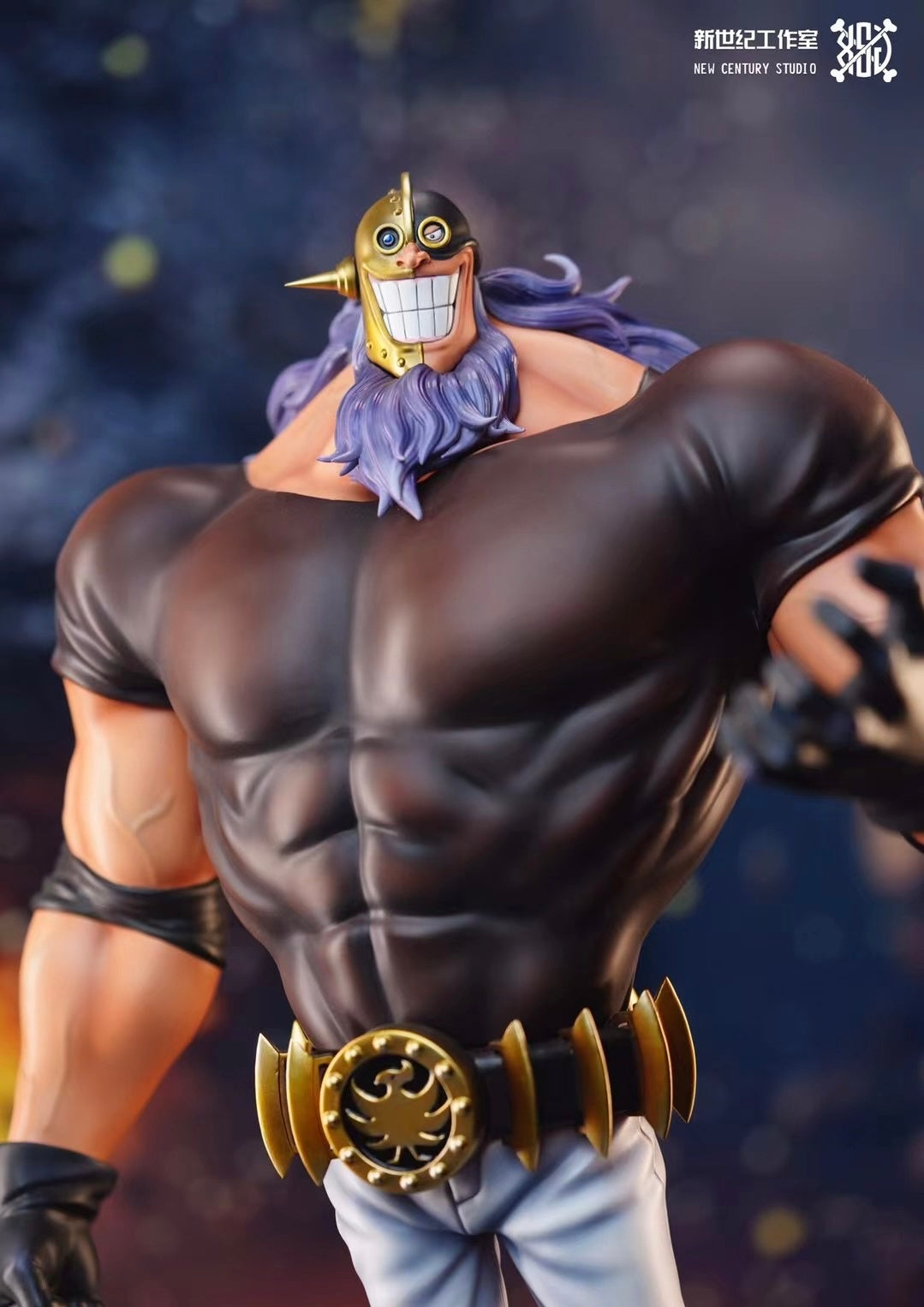 Blackbeard Pirate Kuzan & Jesus Burgess Action Figures - One Piece Anime Collectible Toys for Fans, Display & Role Play Scenes