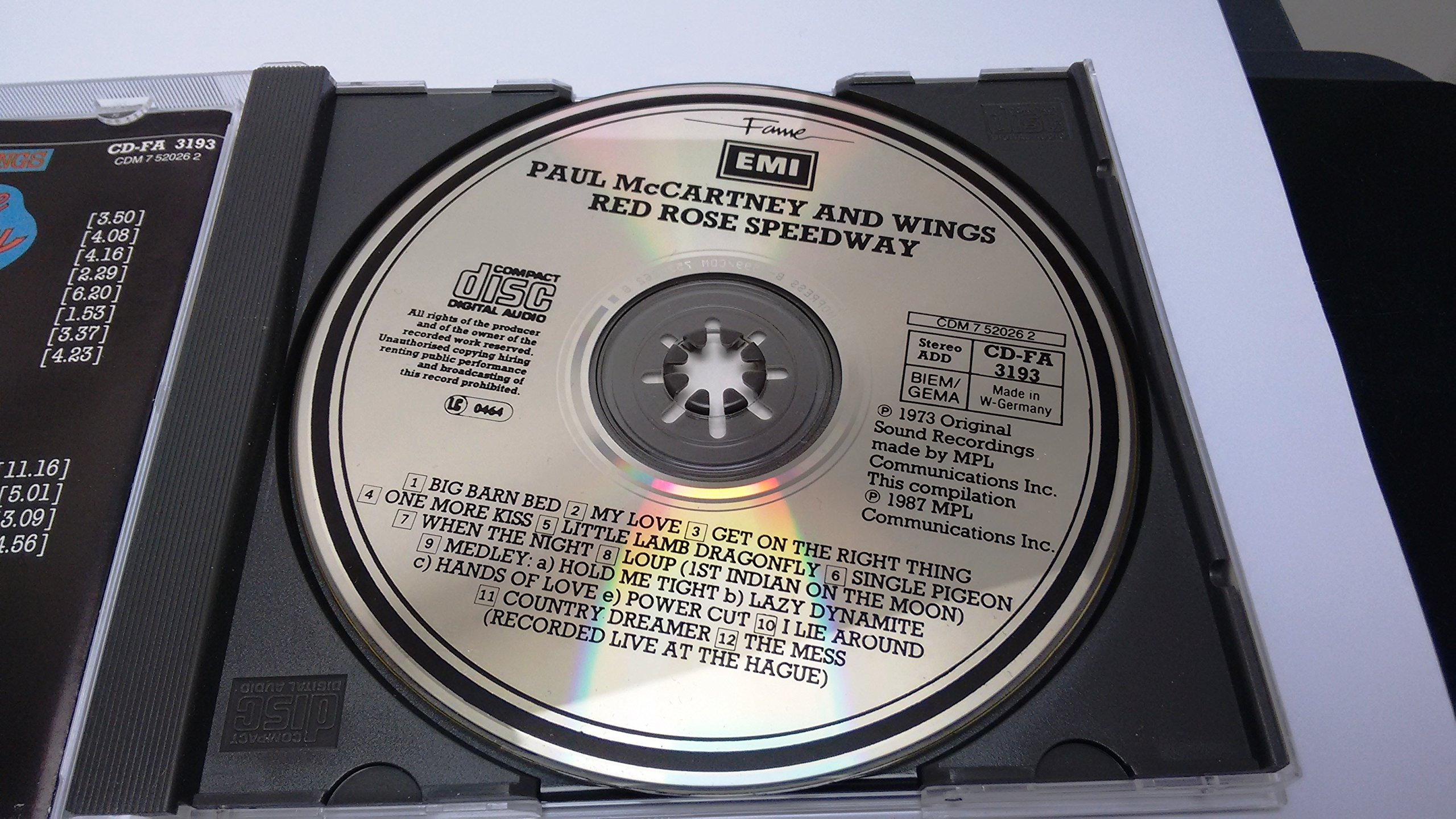 Red Rose Speedway - Classic Rock Album by Paul McCartney & Wings | Perfect for Vinyl Collectors & Music Lovers