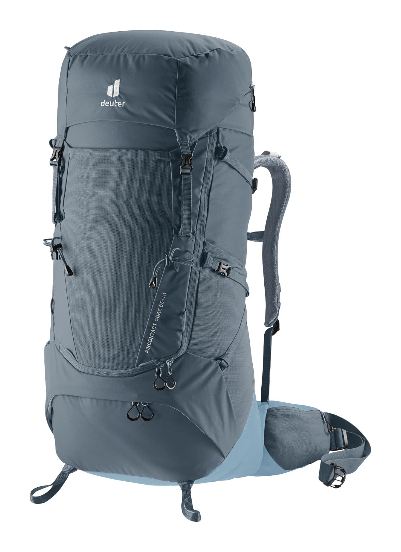 Deuter Aircontact Core 65+10L Hiking Backpack - Lightweight & Durable Travel Backpack for Outdoor Adventures, Camping & Trekking