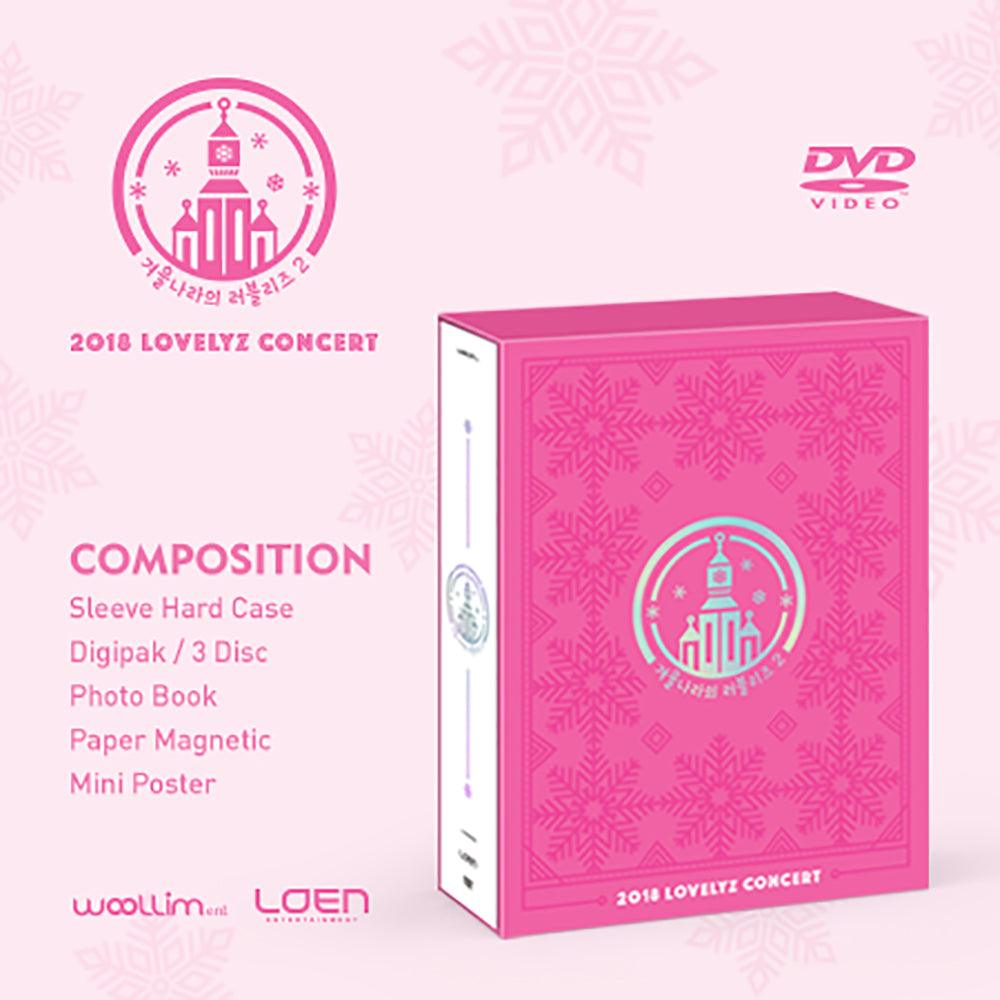 LOVELYZ 'LOVELYZ WINTER WONDERLAND 2' Concert DVD - K-Pop Live Performance, Limited Edition, Perfect for K-Pop Fans and Collectors - Enjoy at Home or Gift to Music Lovers