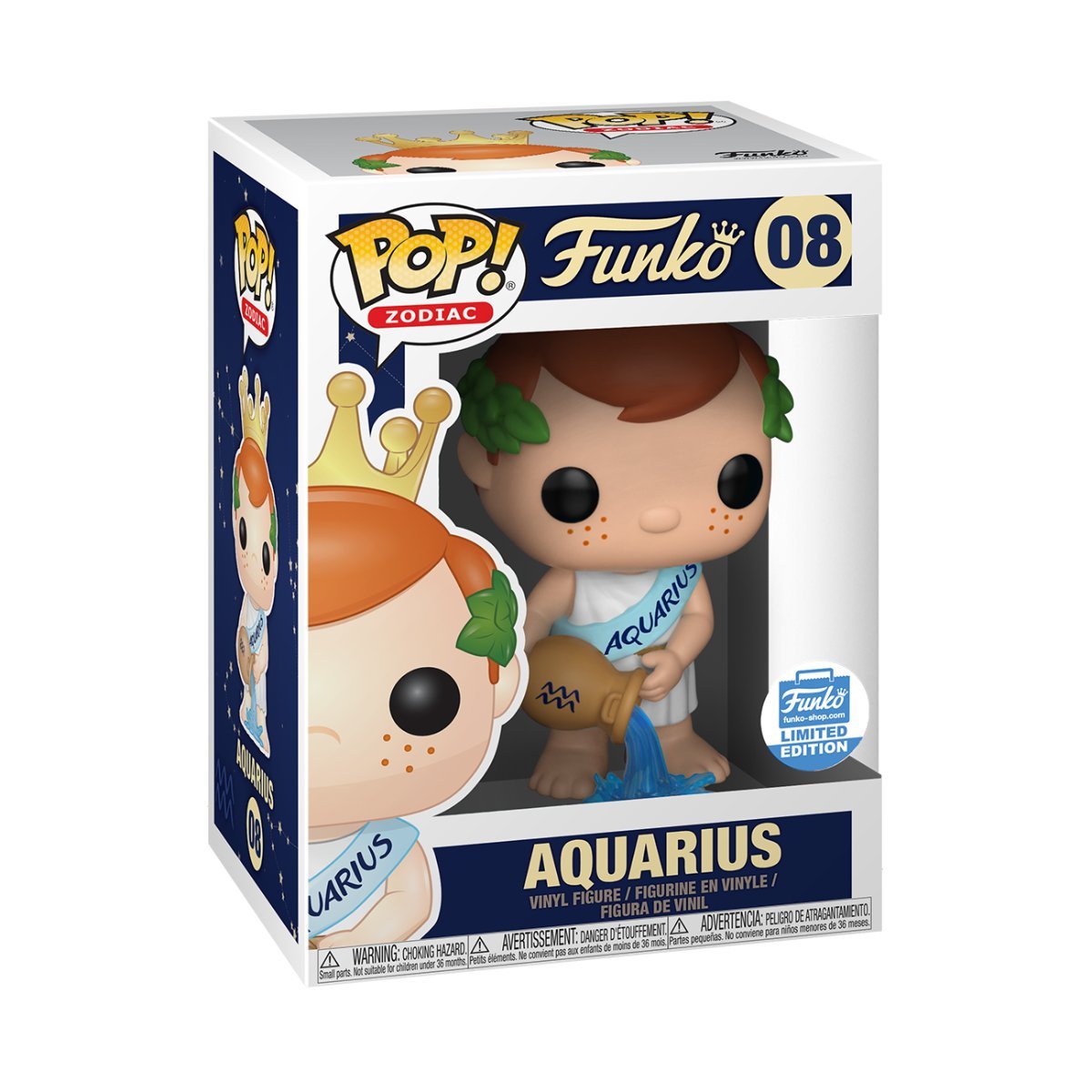 Funko POP! Zodiac: Aquarius Freddy Limited Edition #8 - Collectible Vinyl Figure for Astrology Fans & Gift for Aquarius Birthdays