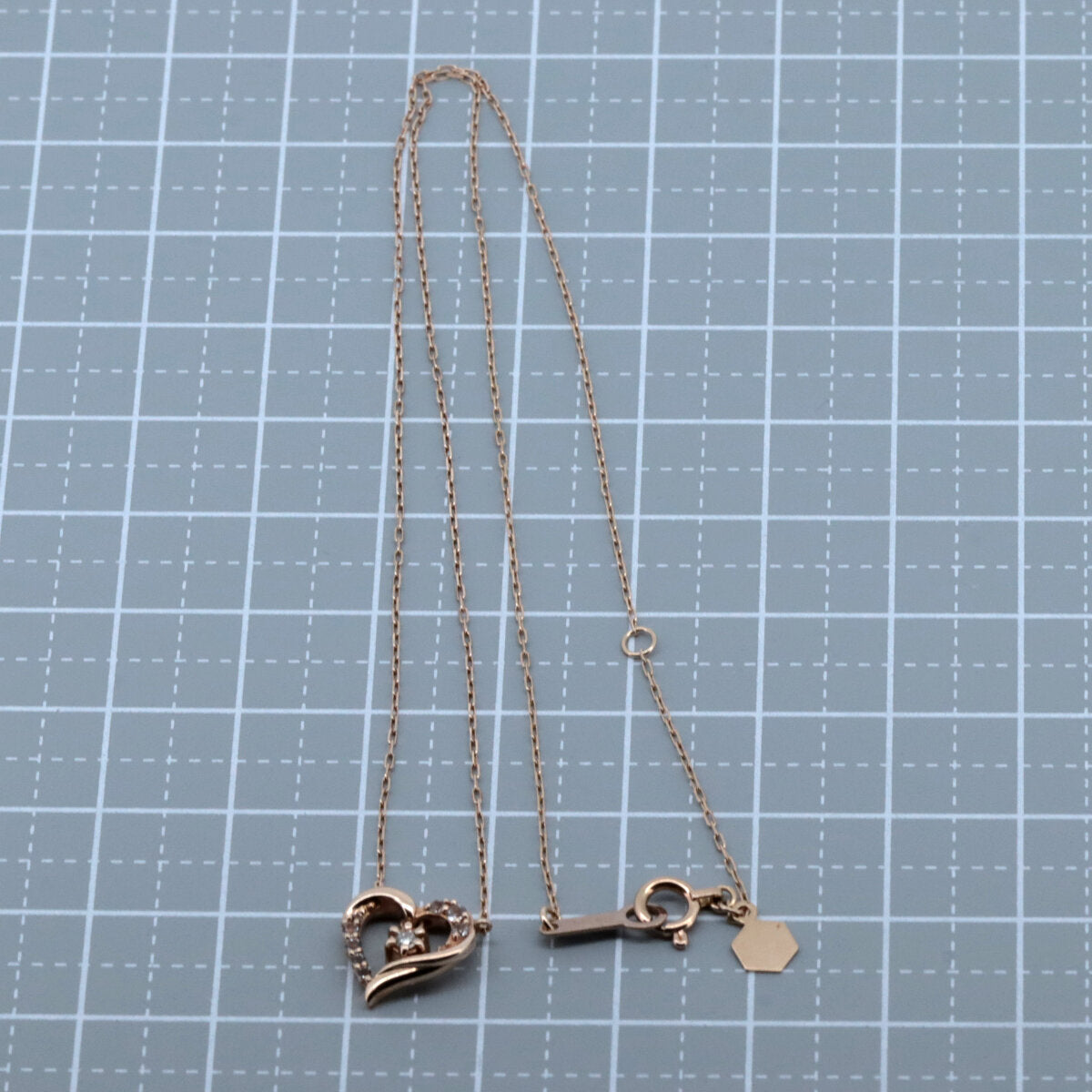 4°C Diamond Necklace 14K Rose Gold - Elegant Pendant Jewelry for Women, Gift for Anniversary, Valentine's Day & Special Occasions