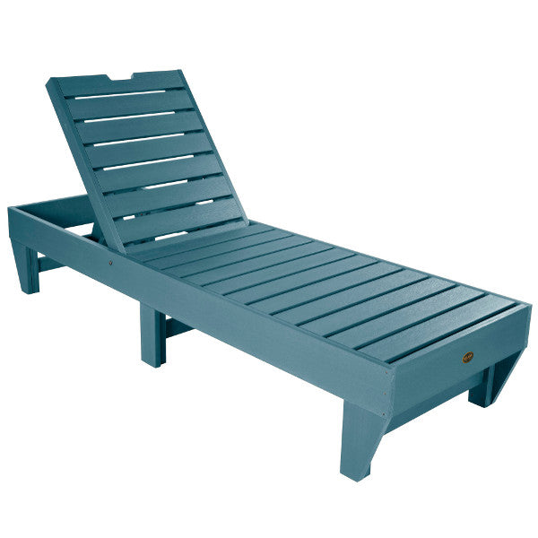 Premium Sequoia Professional Commercial Grade Pinehurst Chaise Lounge - Heavy Duty Outdoor Patio Furniture for Poolside, Beach, Resort & Backyard Relaxation