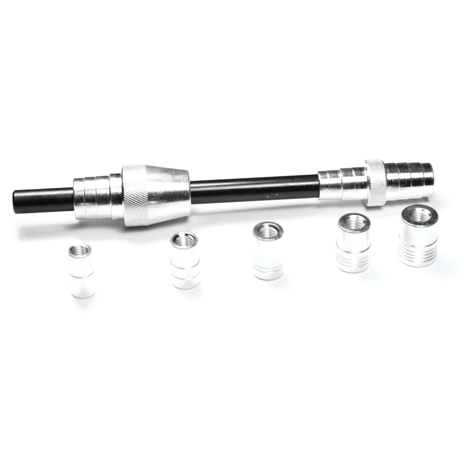 Performance Tool W1158P Metric Clutch Alignment Tool Kit - 10 Sizes with Shaft, Bushings & Graduated Diameters for Easy Precise Clutch Installations | Perfect for Automotive Repair, DIY Mechanics & Transmission Maintenance