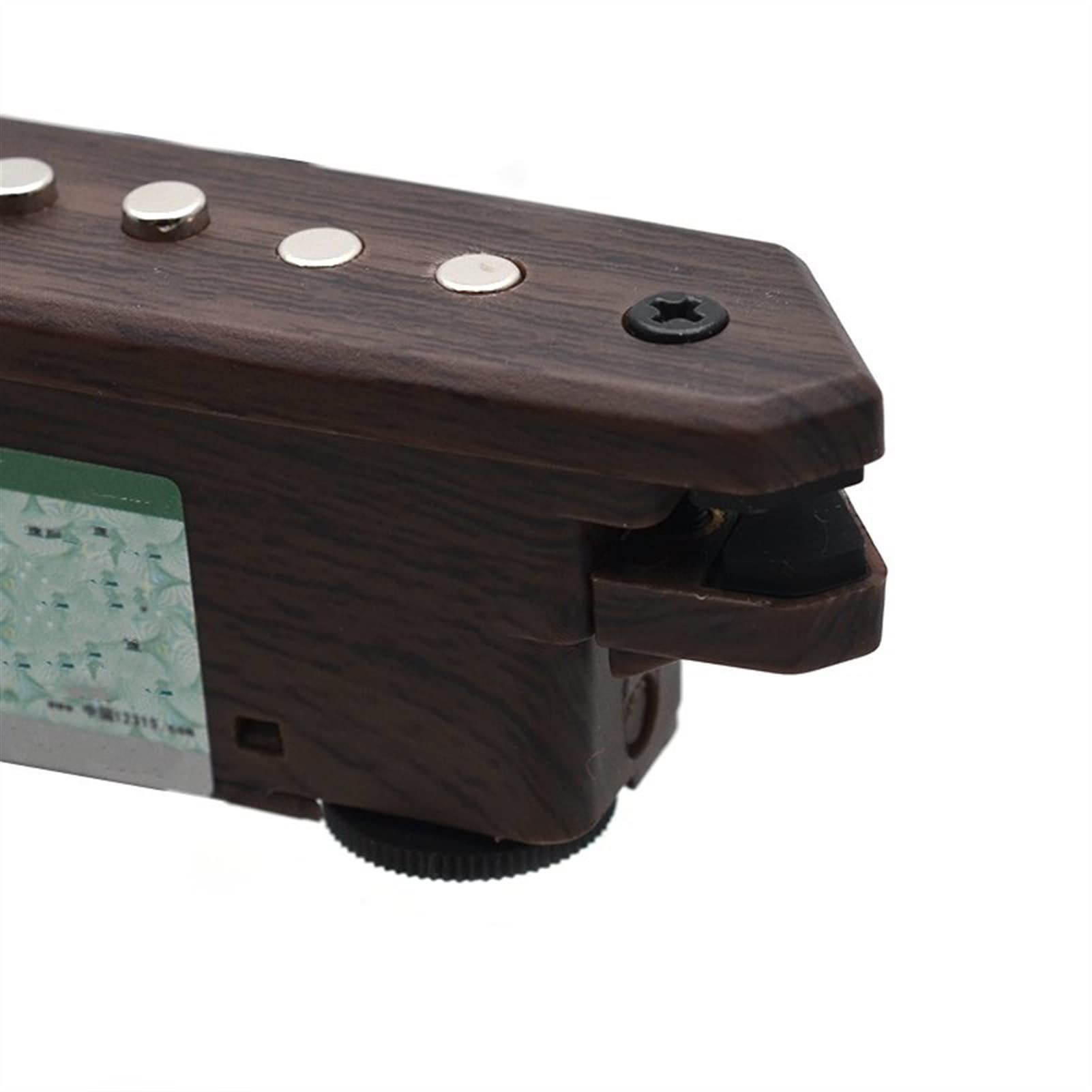 TSTS Passive Acoustic Guitar Pickup - Humbucker Soundhole Preamp with Tone & Volume Control for Clear Natural Sound | Perfect for Live Performances & Studio Recording