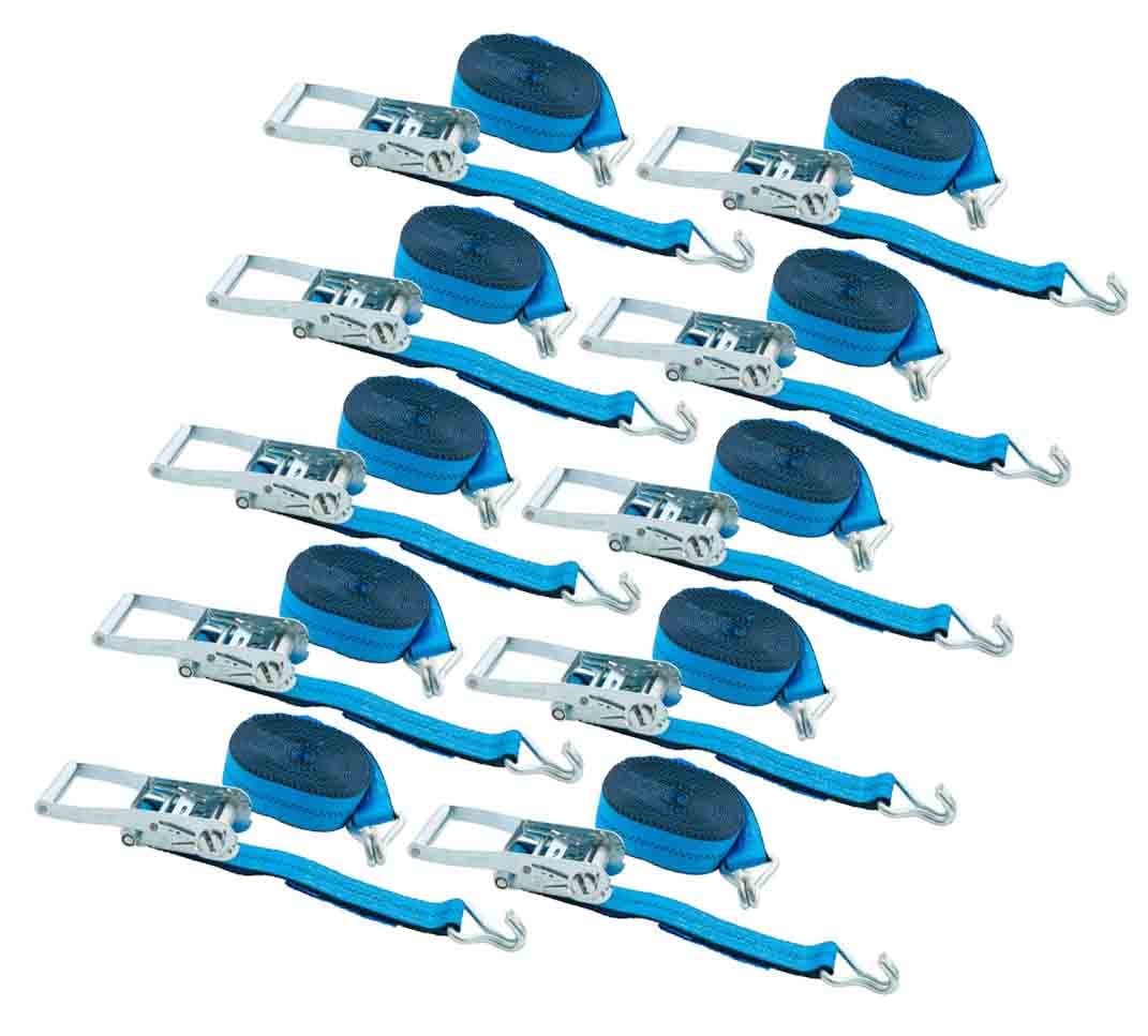 Mytee Heavy Duty Ratchet Straps (10 Pack) - 2