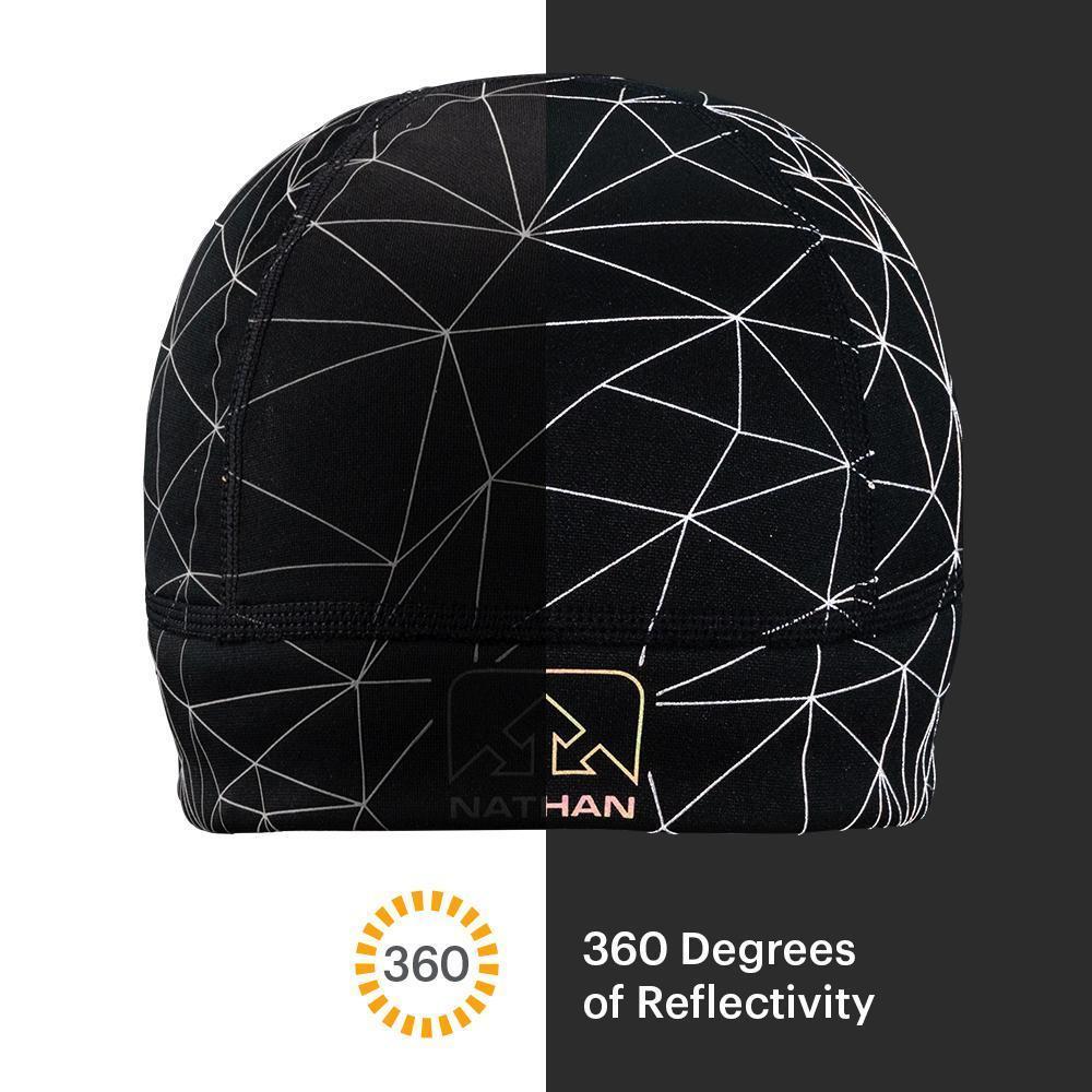 Reflective Beanie Hat for Men & Women - Warm Winter Knit Skull Cap with High Visibility for Running, Cycling & Outdoor Activities