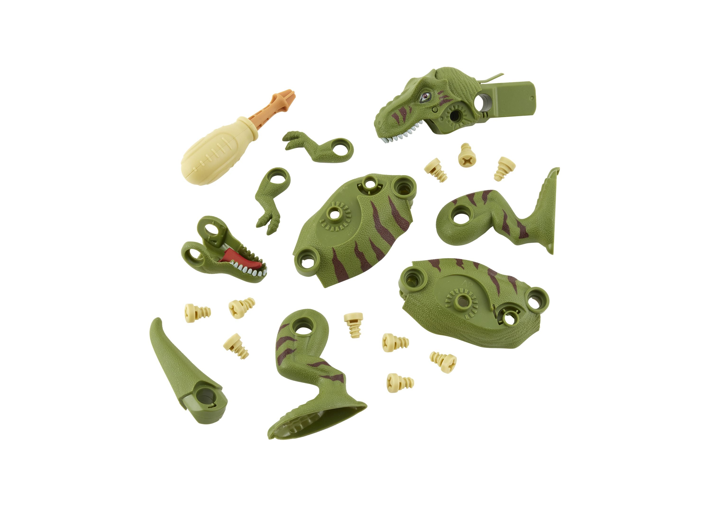 Animal Zone Dino Building Playset - Interactive Dinosaur Assembly Toy Kit for Kids | STEM Learning & Creative Play | Perfect for Birthday Gifts & Classroom Activities