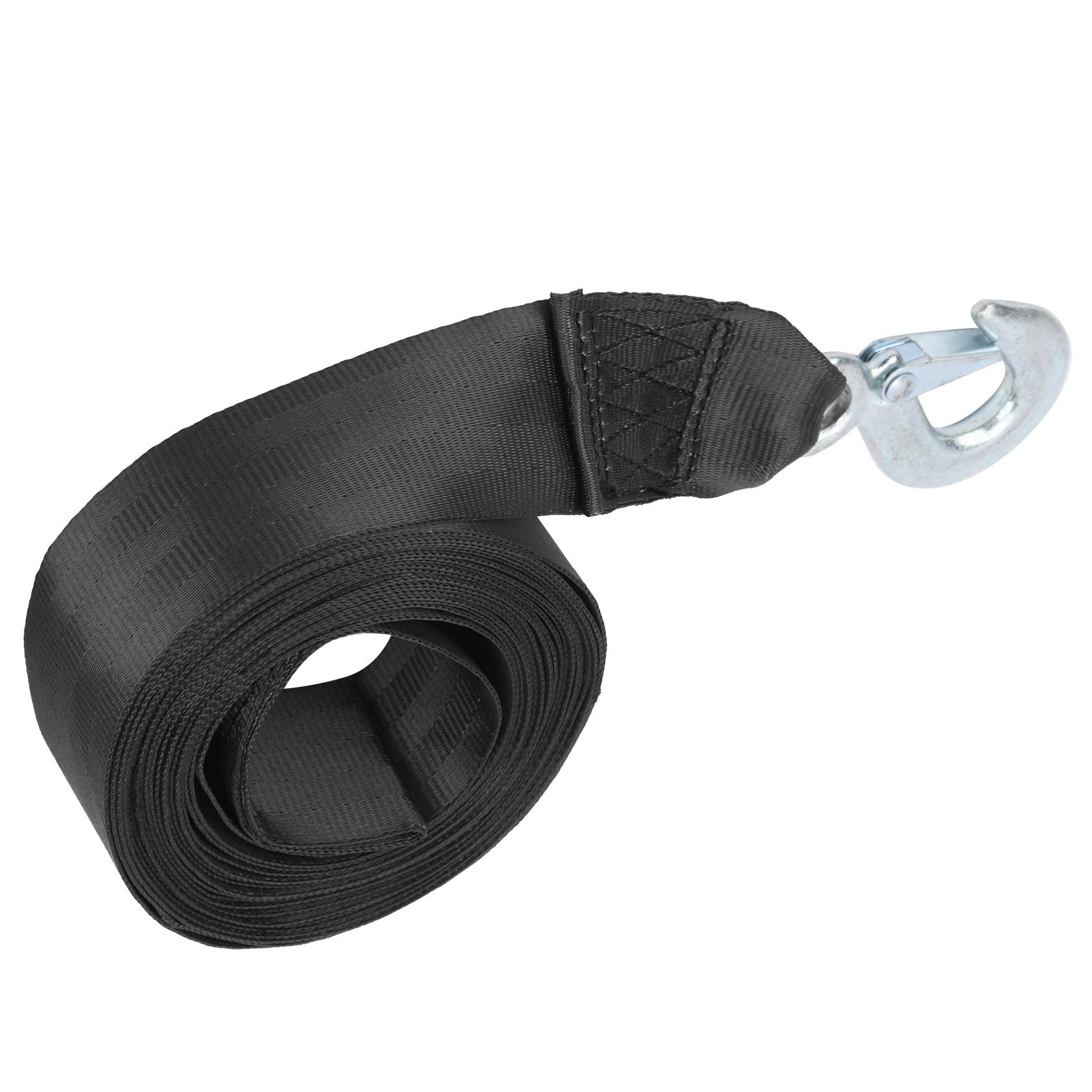 **Heavy Duty Marine Boat Winch Strap - High Strength Trailer Winch Strap for Boats & Wave Runners - Durable Towing Equipment for Safe Watercraft Transport**    *(Perfect for Securing Boats, Jet Skis, and PWC During Trailering & Storage)*