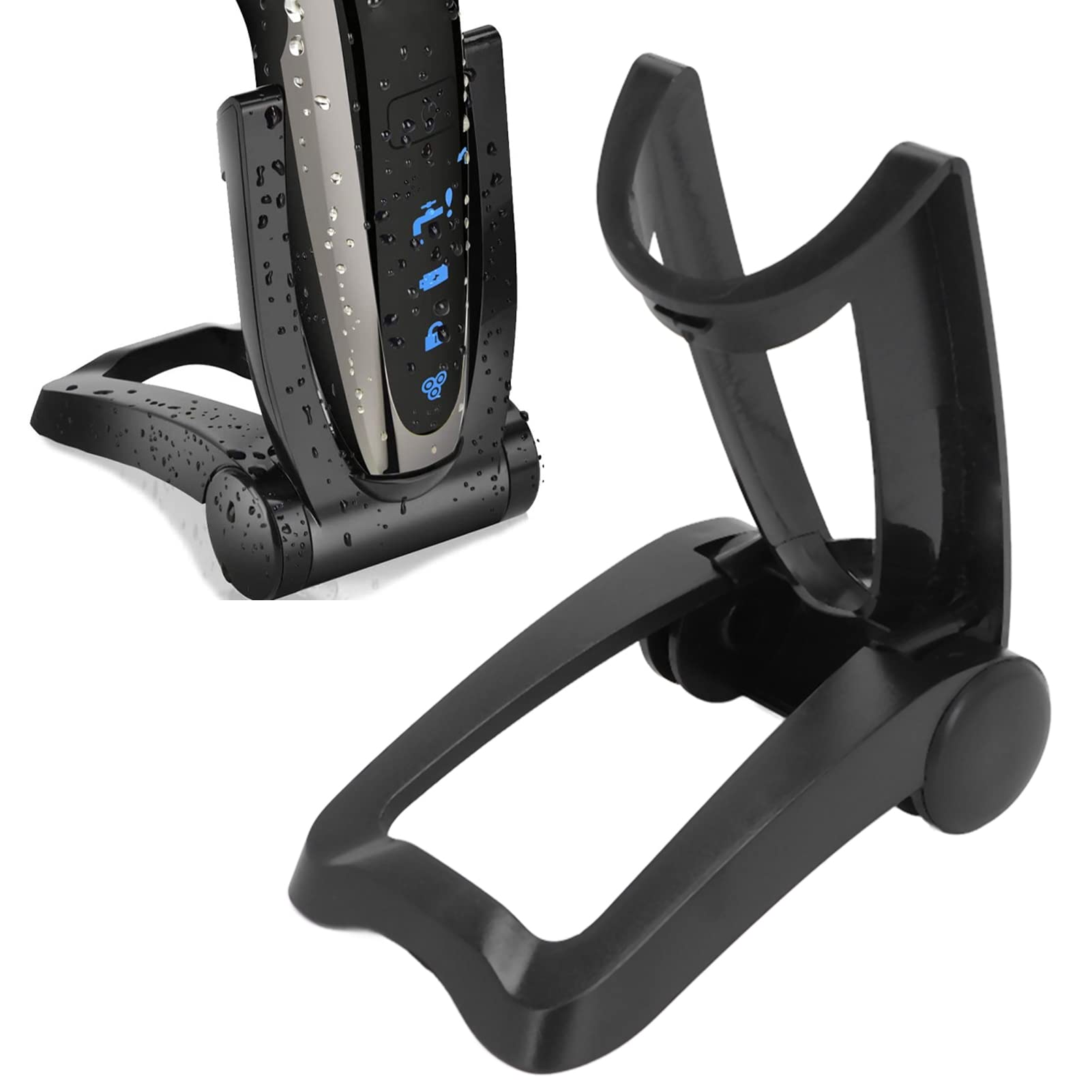 Electric Razor Holder for Shower - Universal Shaver Stand Bracket, Non-Slip Bathroom Organizer for Men - Perfect Gift for Dad & Grandpa - Ideal for Home, Travel & Gym Use