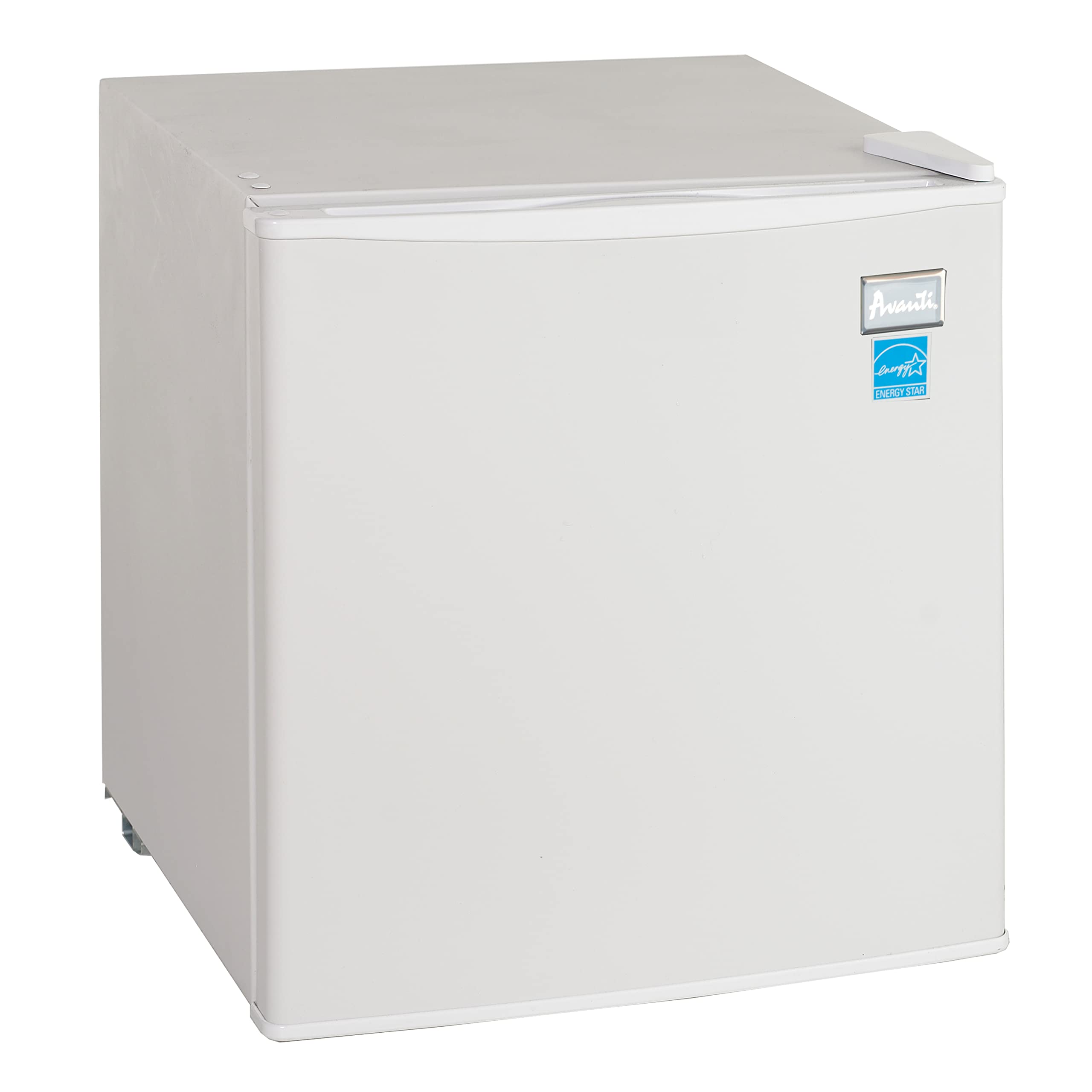 **Avanti 1.7 Cu.Ft Mini Fridge with Compressor Cooling - Compact Refrigerator for Home, Office, Dorm | Reversible Door, Adjustable Temp, Removable Shelves & Auto Defrost - White | Perfect for Snacks, Drinks & Small Spaces**