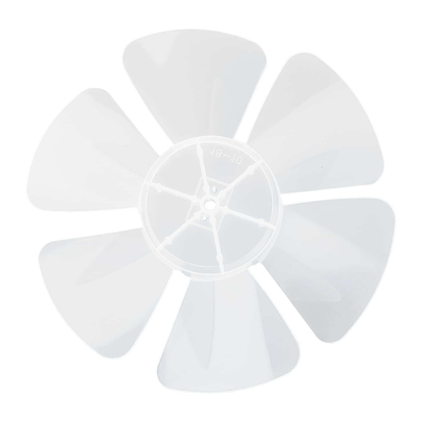 YiZYiF Universal Replacement Fan Blades - 3 or 6 Leaf Plastic Blades for Standing & Table Fans - Compatible with Type A Household Pedestal Fans - Perfect for Bedroom, Living Room & Office Cooling