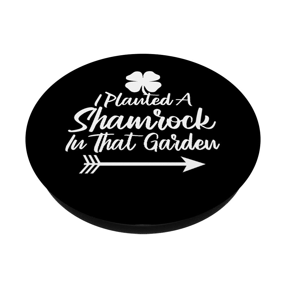 St. Patrick's Day Shamrock Baby Reveal PopSockets - Lucky Couples Funny Swappable PopGrip for Phones - Perfect for Gender Reveal Parties & Irish-Themed Celebrations
