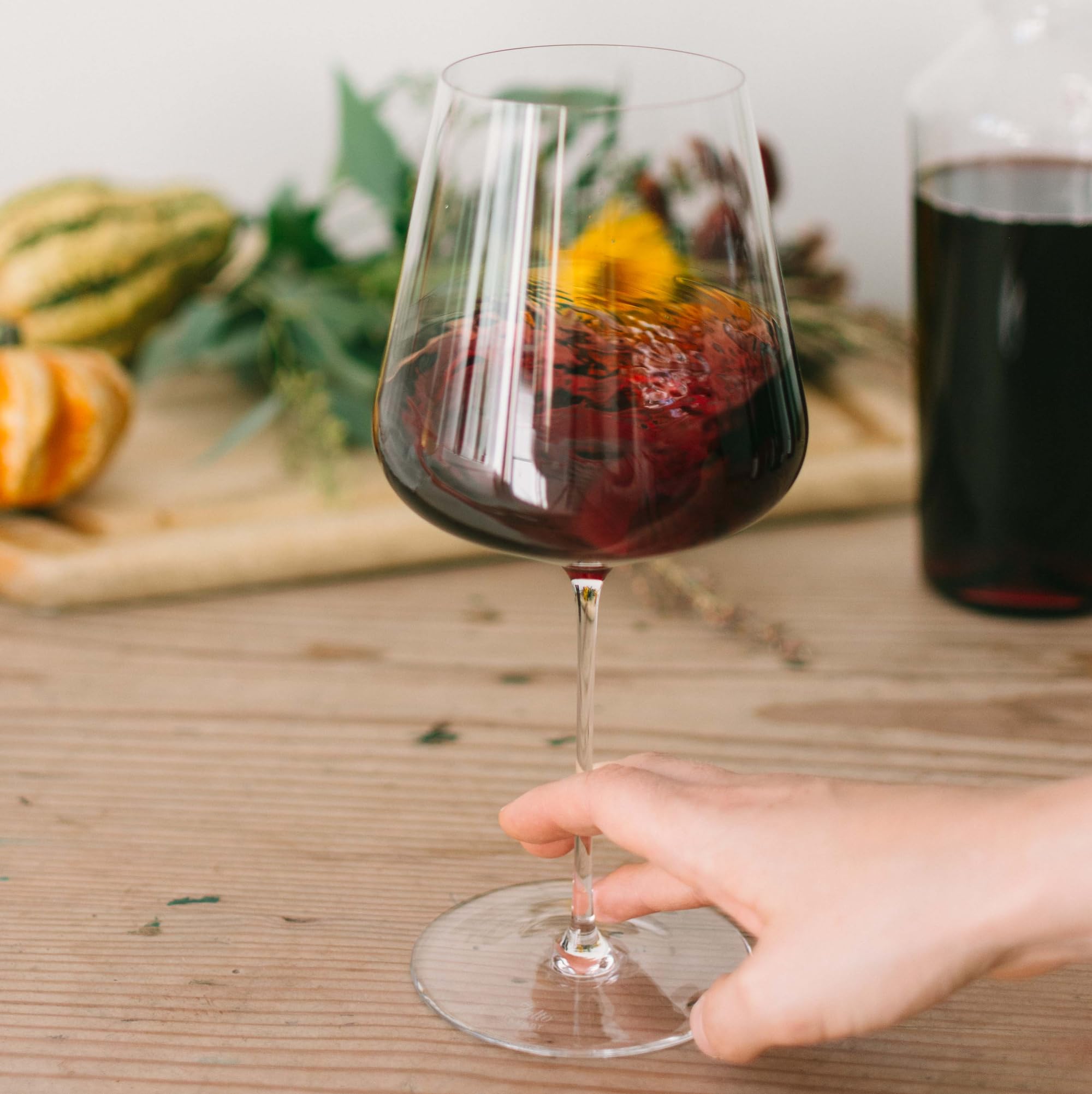 Premium Zalto Denkart Bordeaux Red Wine Glasses - Set of 2, Crystal Clear, Handmade in Austria - Perfect for Cabernet, Merlot & Fine Red Wines - Elegant Dinner Parties & Wine Tasting Events