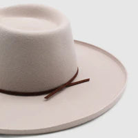 Coolibah Fedora Hat for Men & Women - Classic Wool Felt Outback Style with Wide Brim - Perfect for Outdoor Adventures, Travel, and Fashion