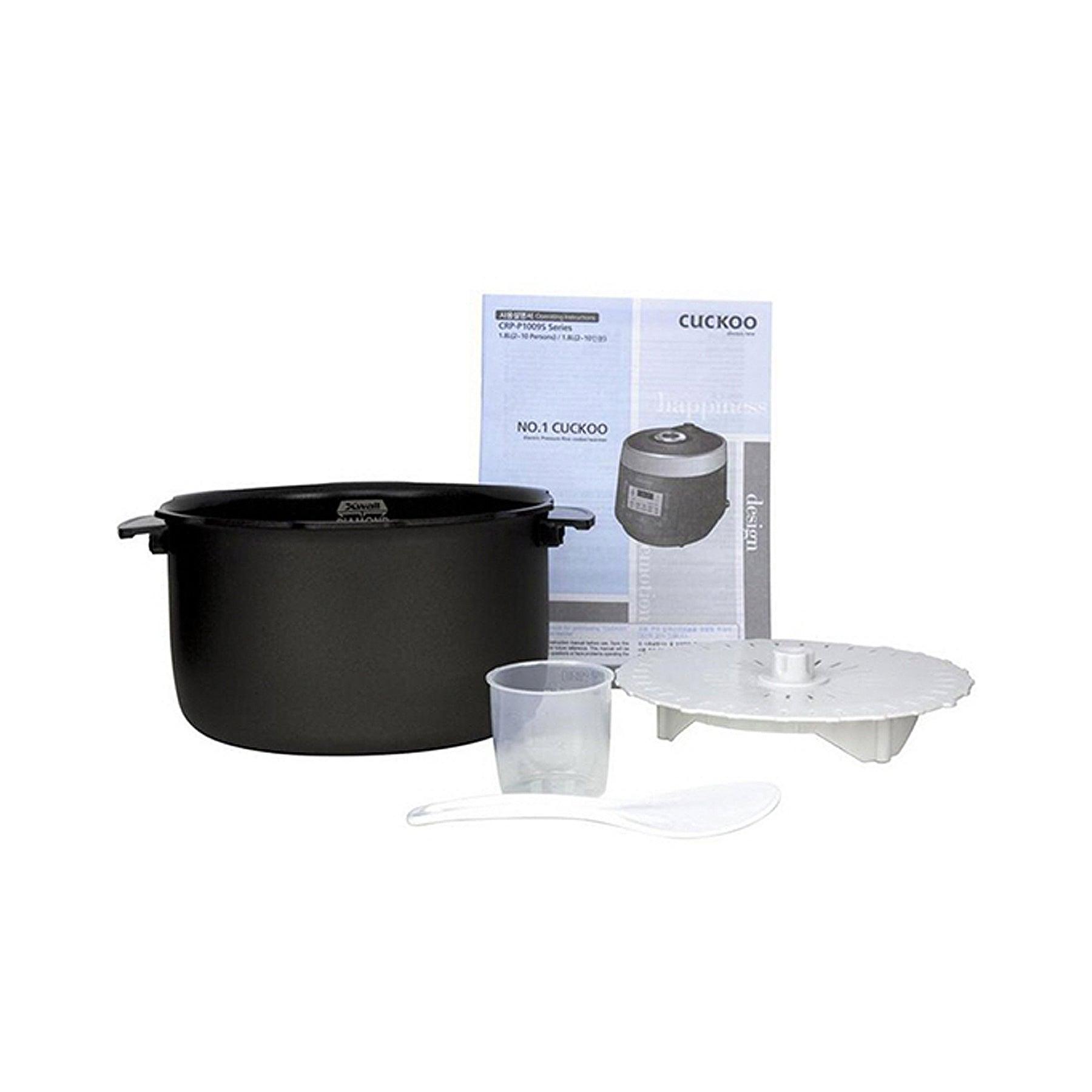 10 Cup HP Pressure Rice Cooker (CRP P1009S) - Fast & Fluffy Rice, Stews & More | Perfect for Family Dinners, Meal Prep & Asian Cuisine