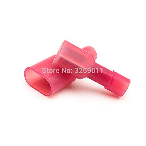 100PCS Nylon Insulated Male Female Butt Connectors - Electrical Terminals for Wiring & DIY Projects
