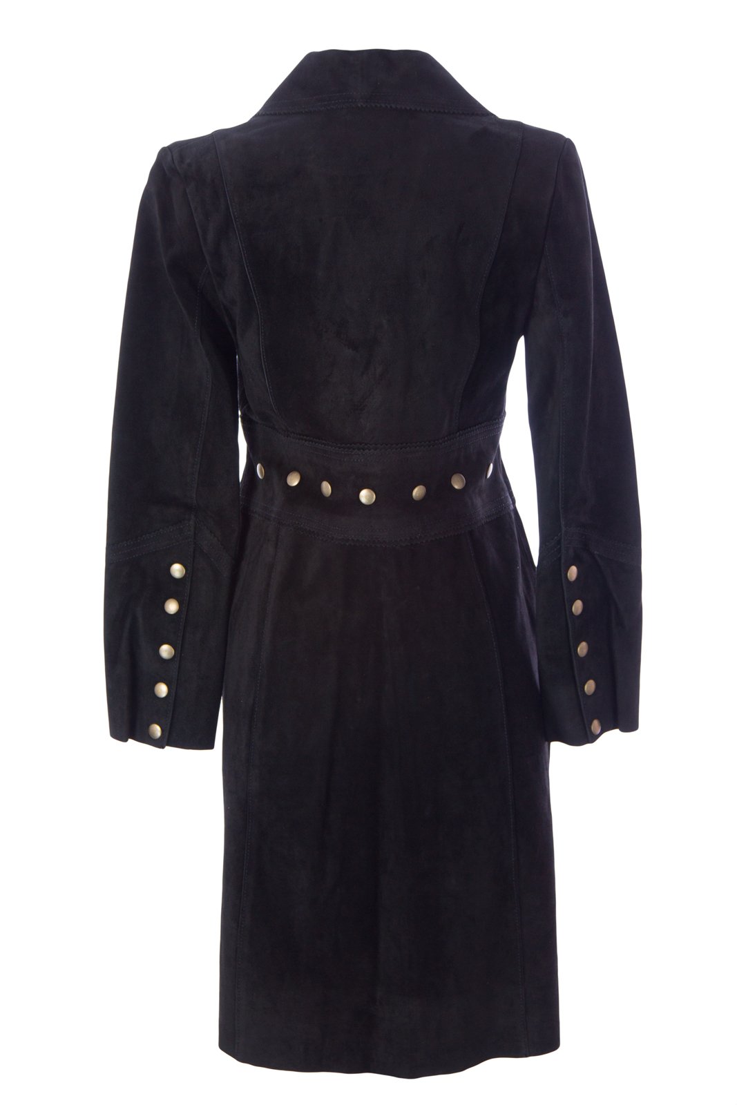 Women's Long Suede Blazer - Maggie Jacket for Office & Evening Wear | Elegant Formal Coat for Business & Special Occasions
