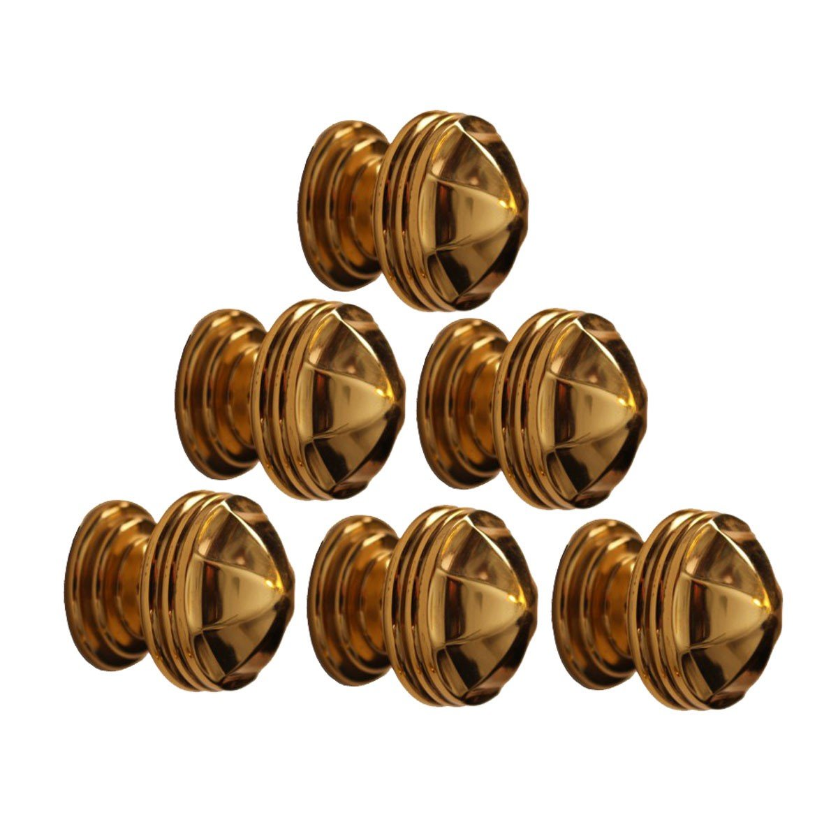 10 Pack Octagonal Cabinet Knobs 1 1/4