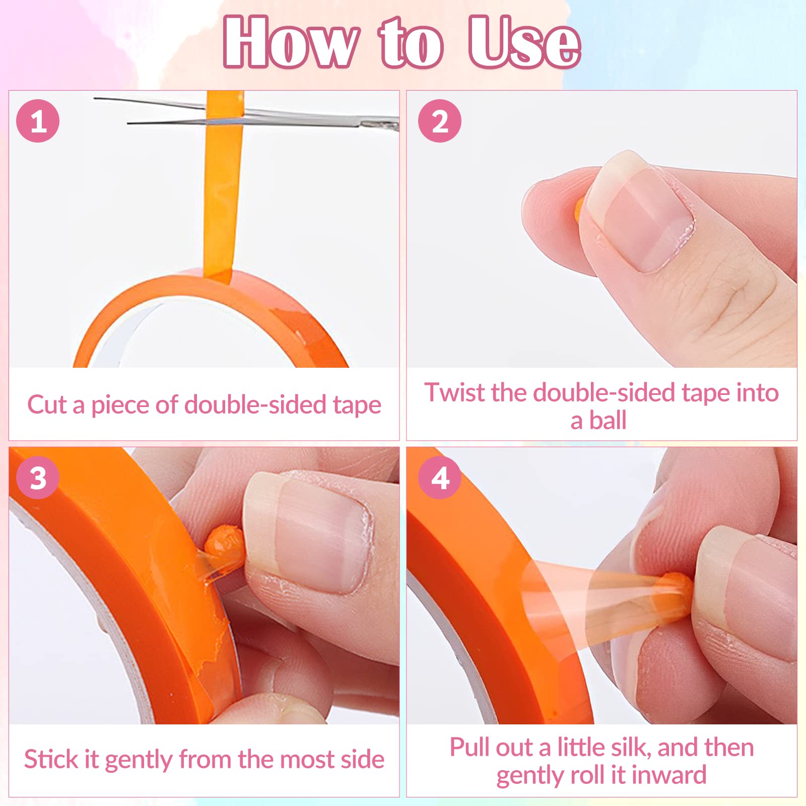 Colorful Sticky Ball Tape Toy - DIY Anti-Stress Gift for Adults & Kids | Party & Office Fun